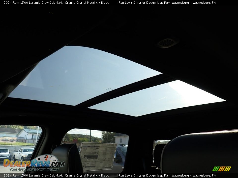 Sunroof of 2024 Ram 1500 Laramie Crew Cab 4x4 Photo #17