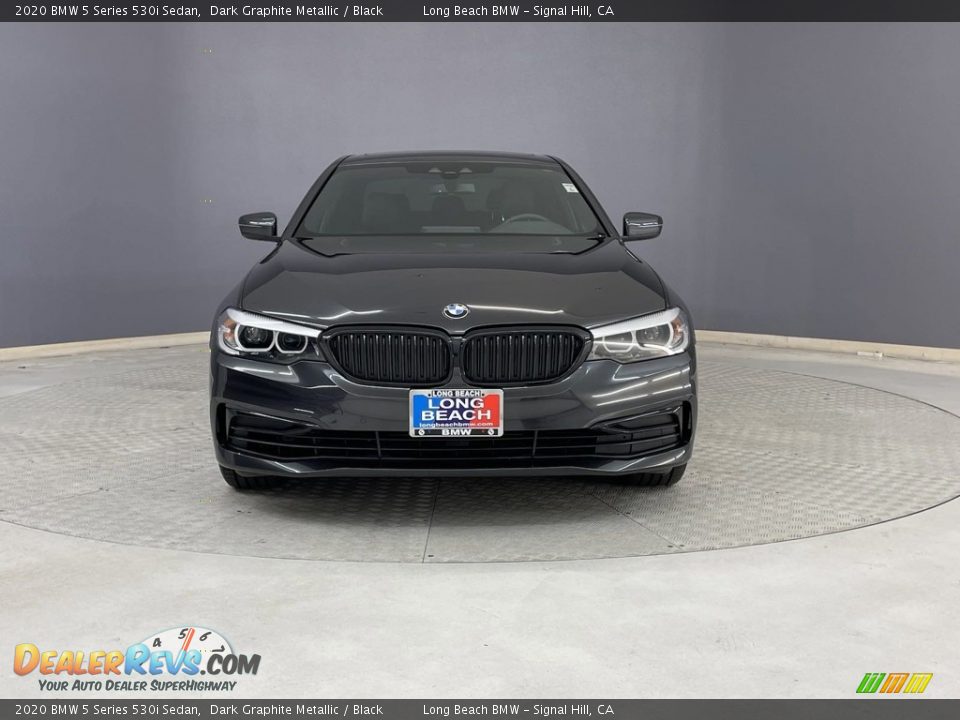 2020 BMW 5 Series 530i Sedan Dark Graphite Metallic / Black Photo #2
