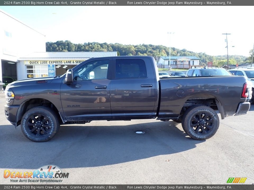 2024 Ram 2500 Big Horn Crew Cab 4x4 Granite Crystal Metallic / Black Photo #2