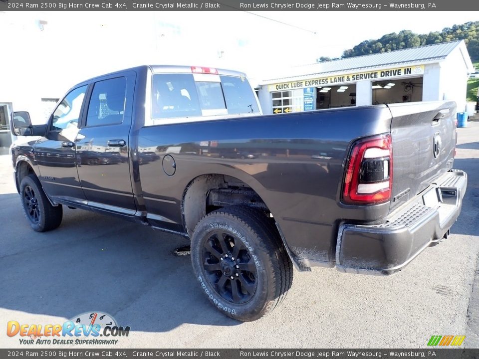 2024 Ram 2500 Big Horn Crew Cab 4x4 Granite Crystal Metallic / Black Photo #3