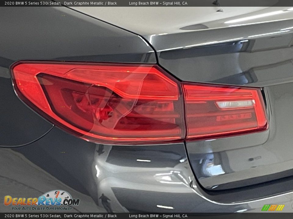 2020 BMW 5 Series 530i Sedan Dark Graphite Metallic / Black Photo #8