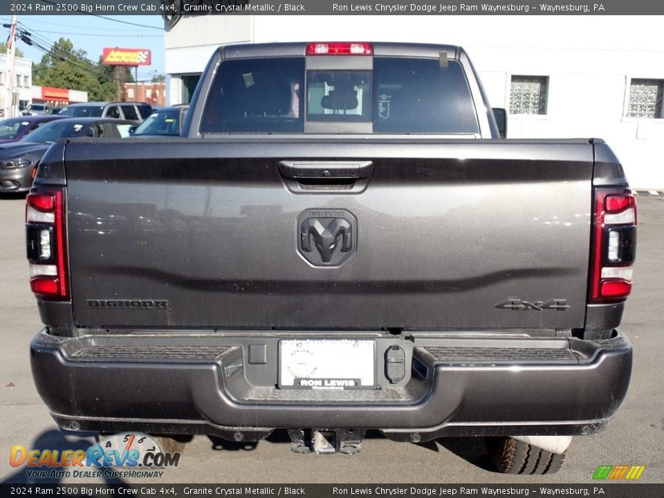 2024 Ram 2500 Big Horn Crew Cab 4x4 Granite Crystal Metallic / Black Photo #4