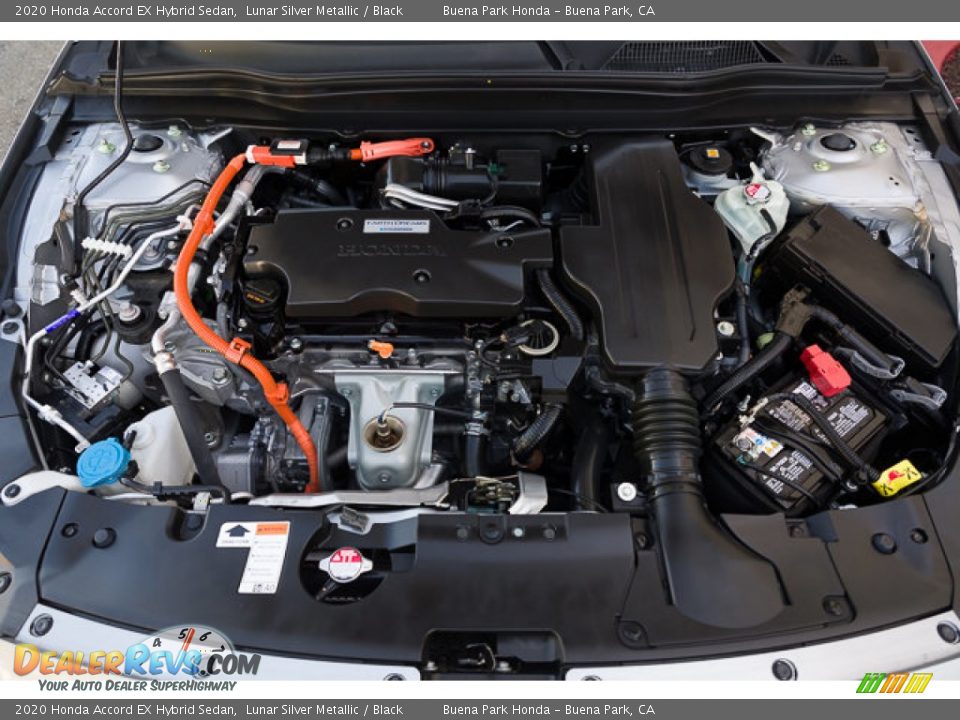 2020 Honda Accord EX Hybrid Sedan 2.0 Liter DOHC 16-Valve VTEC 4 Cylinder Gasoline/Electric Hybrid Engine Photo #35