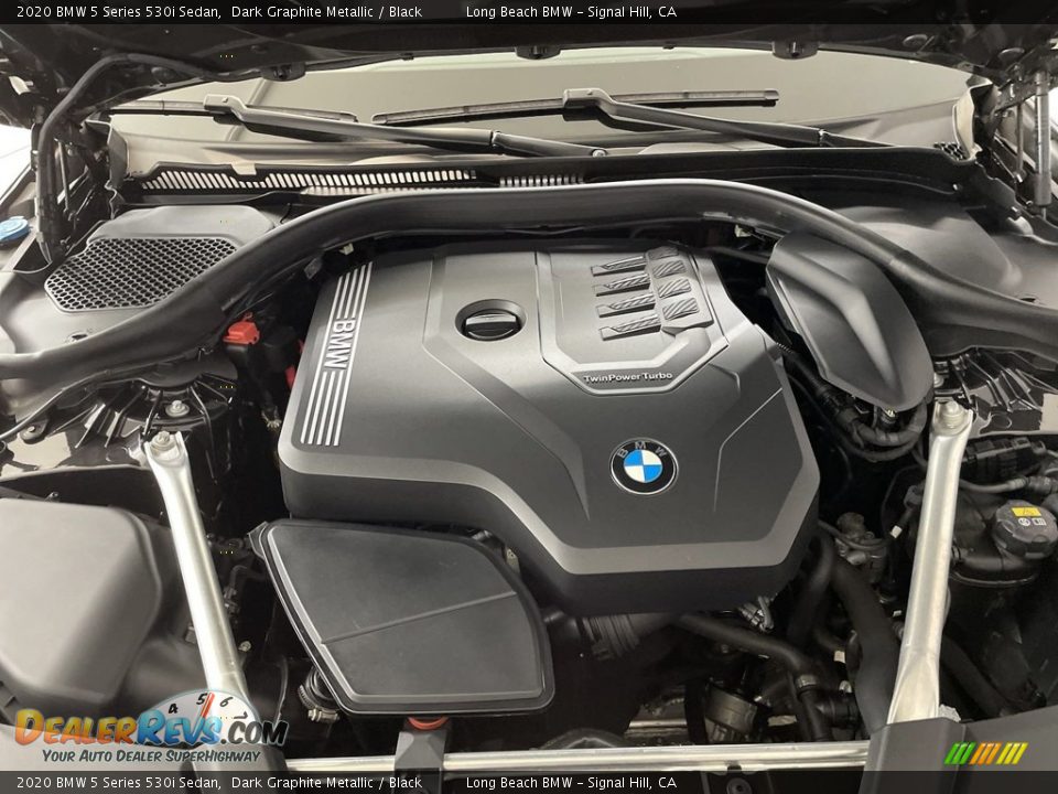 2020 BMW 5 Series 530i Sedan 2.0 Liter DI TwinPower Turbocharged DOHC 16-Valve VVT 4 Cylinder Engine Photo #11