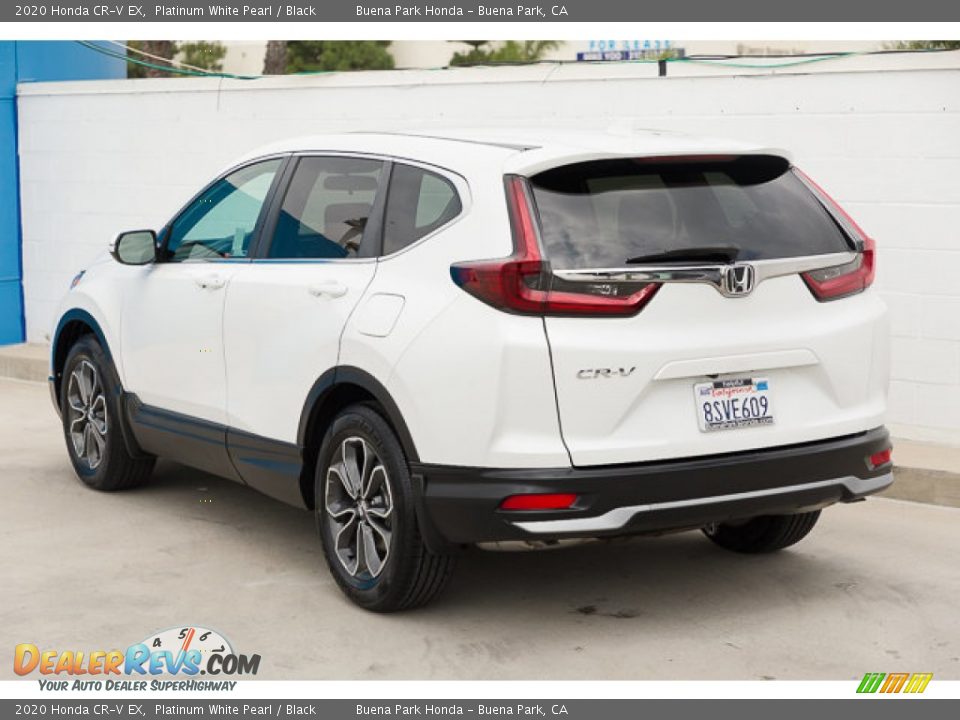 2020 Honda CR-V EX Platinum White Pearl / Black Photo #2