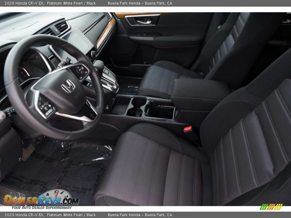 2020 Honda CR-V EX Platinum White Pearl / Black Photo #3