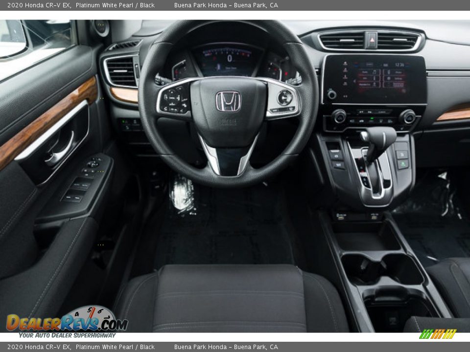 2020 Honda CR-V EX Platinum White Pearl / Black Photo #5