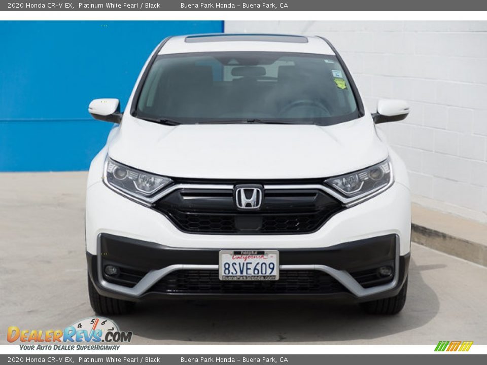 2020 Honda CR-V EX Platinum White Pearl / Black Photo #7