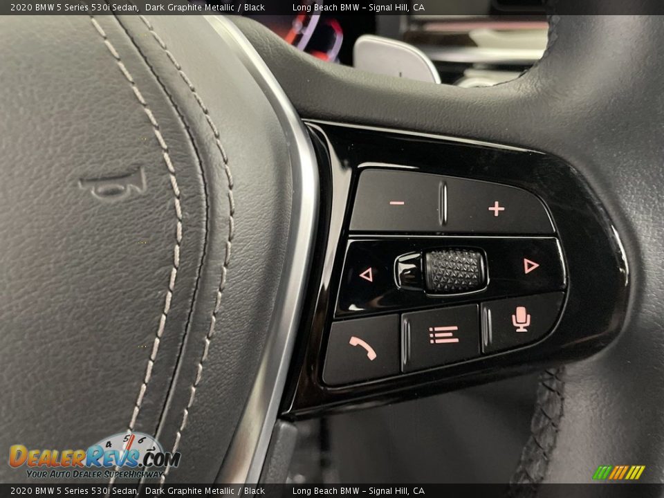 2020 BMW 5 Series 530i Sedan Steering Wheel Photo #19