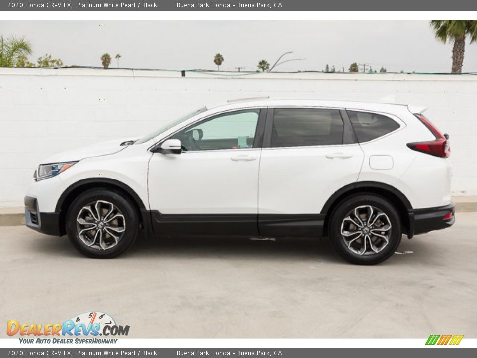 Platinum White Pearl 2020 Honda CR-V EX Photo #8