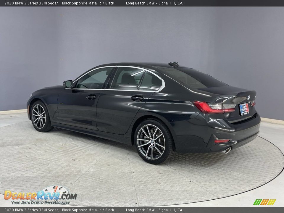 2020 BMW 3 Series 330i Sedan Black Sapphire Metallic / Black Photo #3