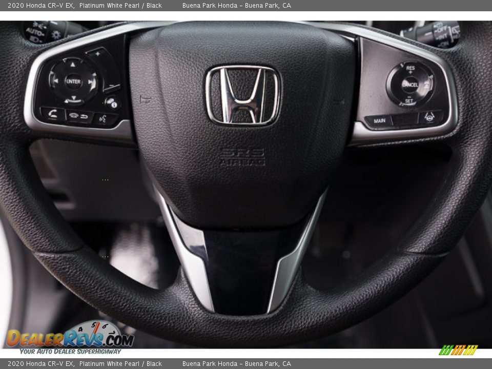 2020 Honda CR-V EX Platinum White Pearl / Black Photo #11
