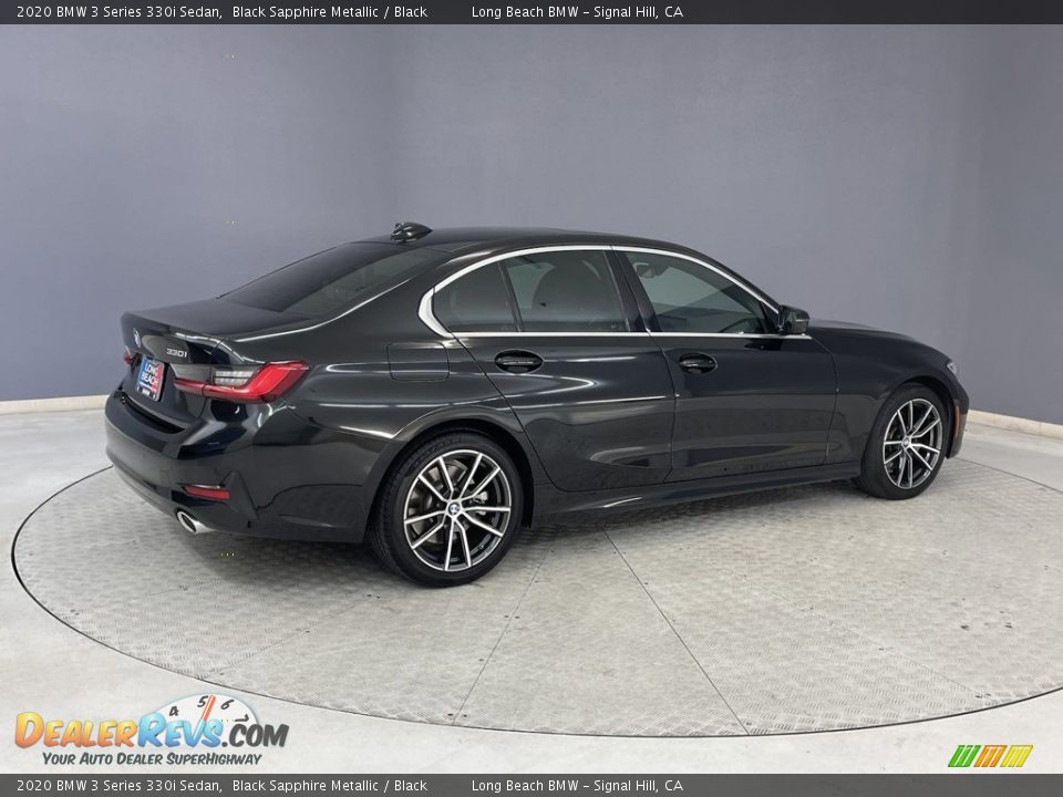 2020 BMW 3 Series 330i Sedan Black Sapphire Metallic / Black Photo #5