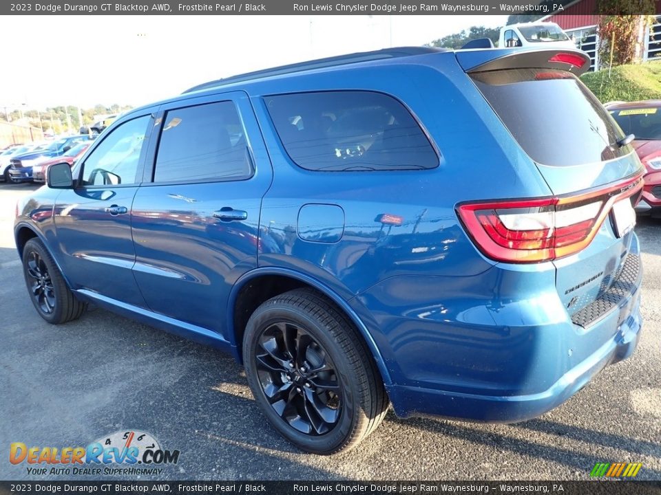 2023 Dodge Durango GT Blacktop AWD Frostbite Pearl / Black Photo #3