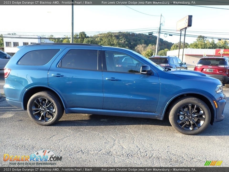 Frostbite Pearl 2023 Dodge Durango GT Blacktop AWD Photo #7