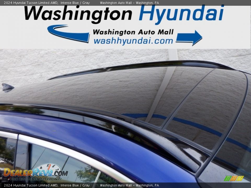 2024 Hyundai Tucson Limited AWD Intense Blue / Gray Photo #3