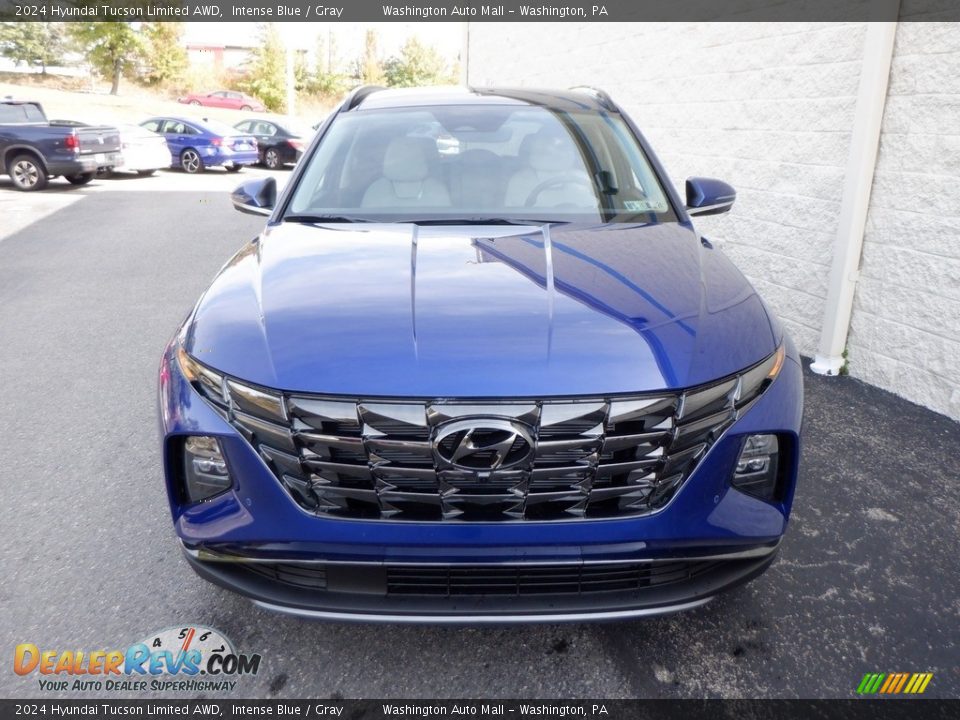 2024 Hyundai Tucson Limited AWD Intense Blue / Gray Photo #4