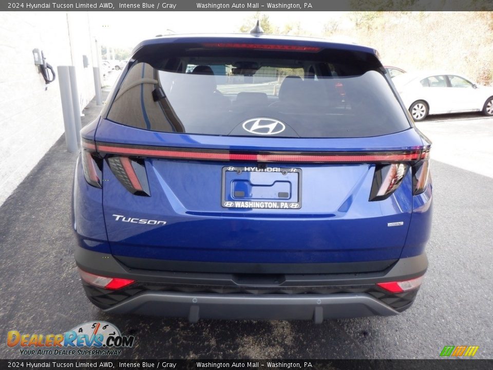 2024 Hyundai Tucson Limited AWD Intense Blue / Gray Photo #6
