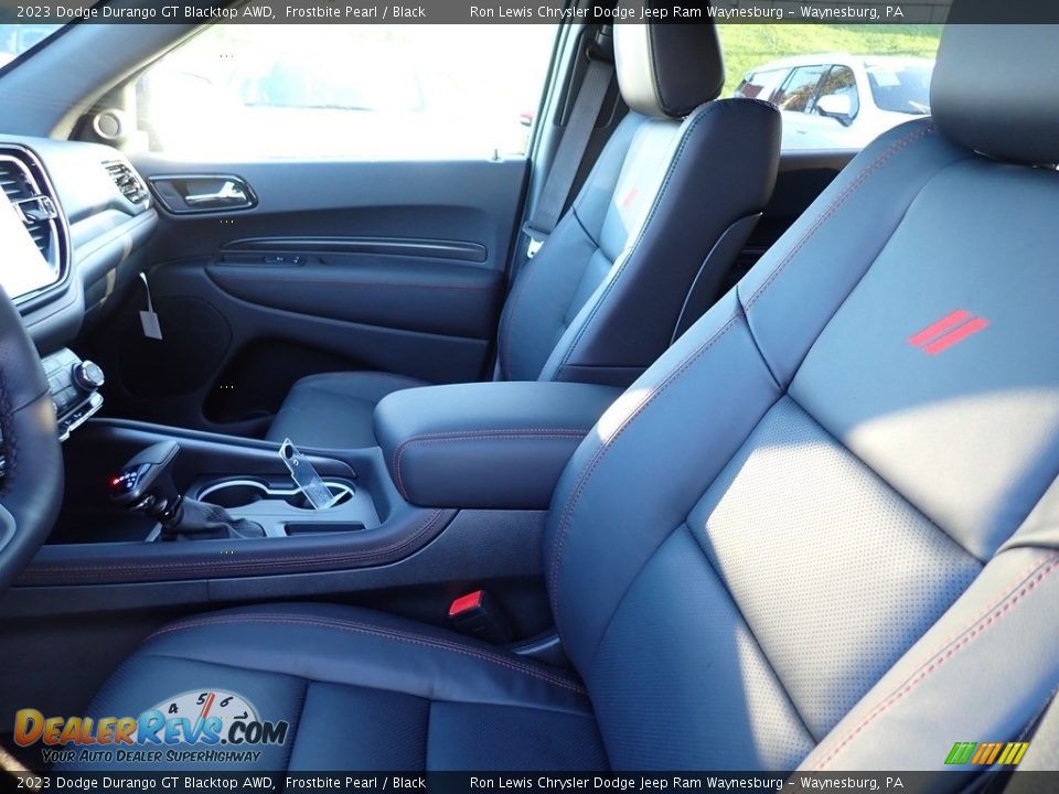 Front Seat of 2023 Dodge Durango GT Blacktop AWD Photo #11