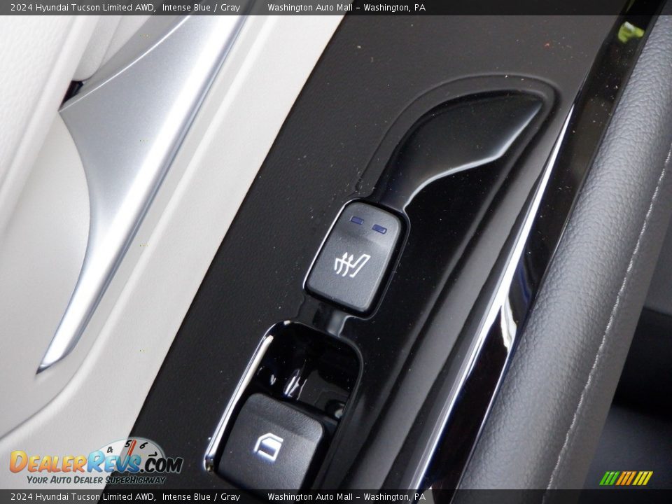 2024 Hyundai Tucson Limited AWD Intense Blue / Gray Photo #7