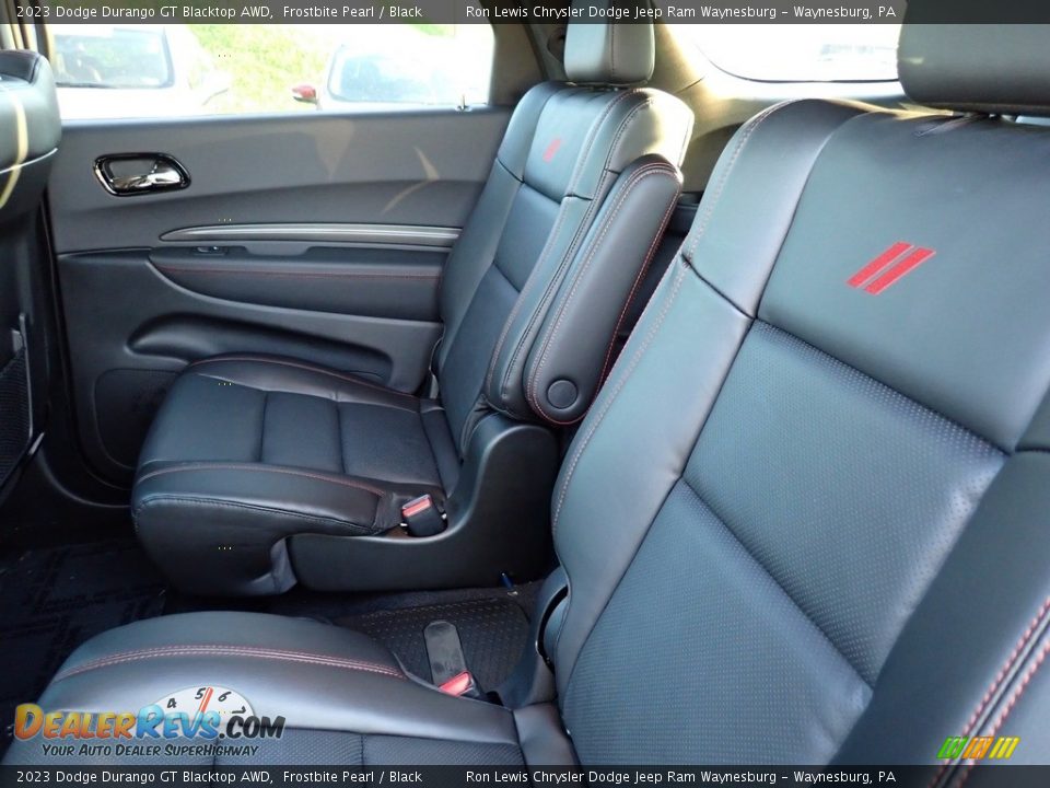Rear Seat of 2023 Dodge Durango GT Blacktop AWD Photo #12