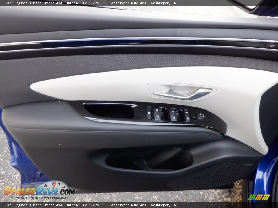 2024 Hyundai Tucson Limited AWD Intense Blue / Gray Photo #9