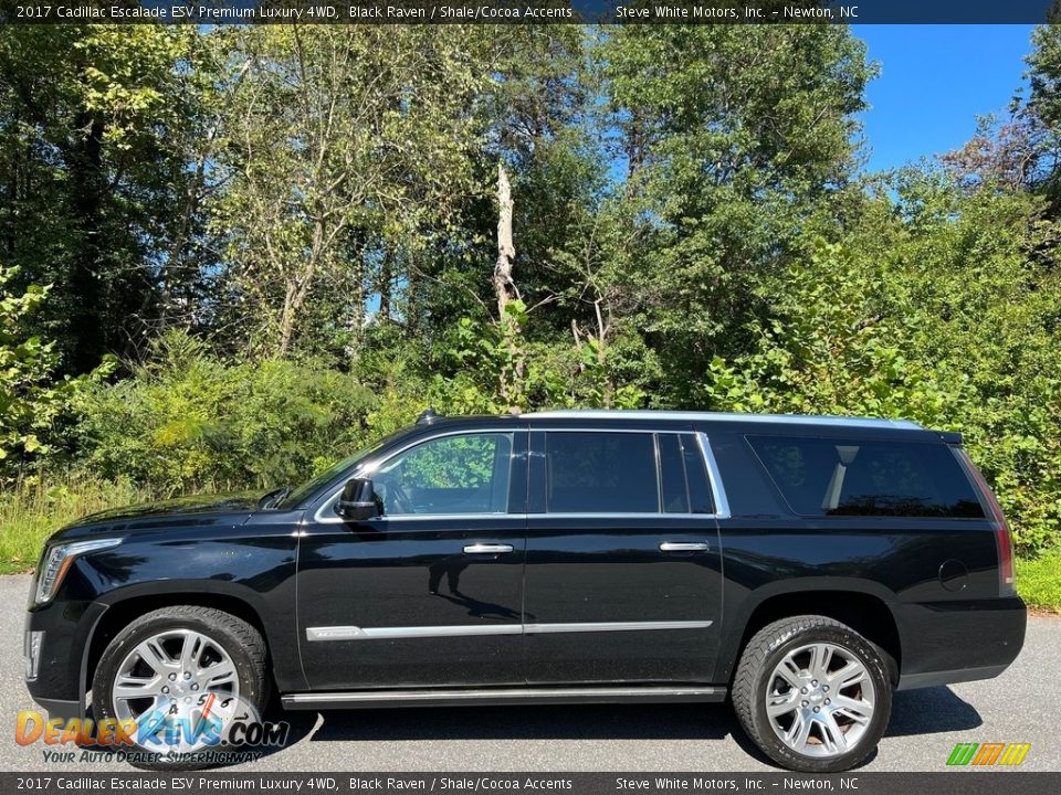 Black Raven 2017 Cadillac Escalade ESV Premium Luxury 4WD Photo #1