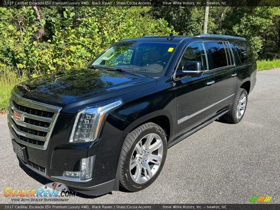 Black Raven 2017 Cadillac Escalade ESV Premium Luxury 4WD Photo #2