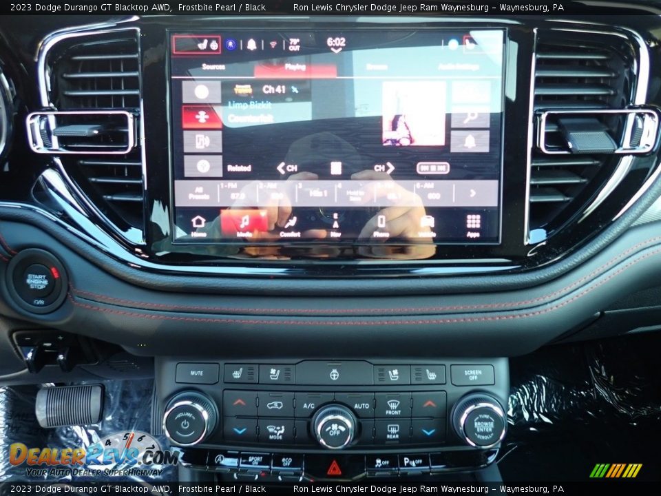 Controls of 2023 Dodge Durango GT Blacktop AWD Photo #20