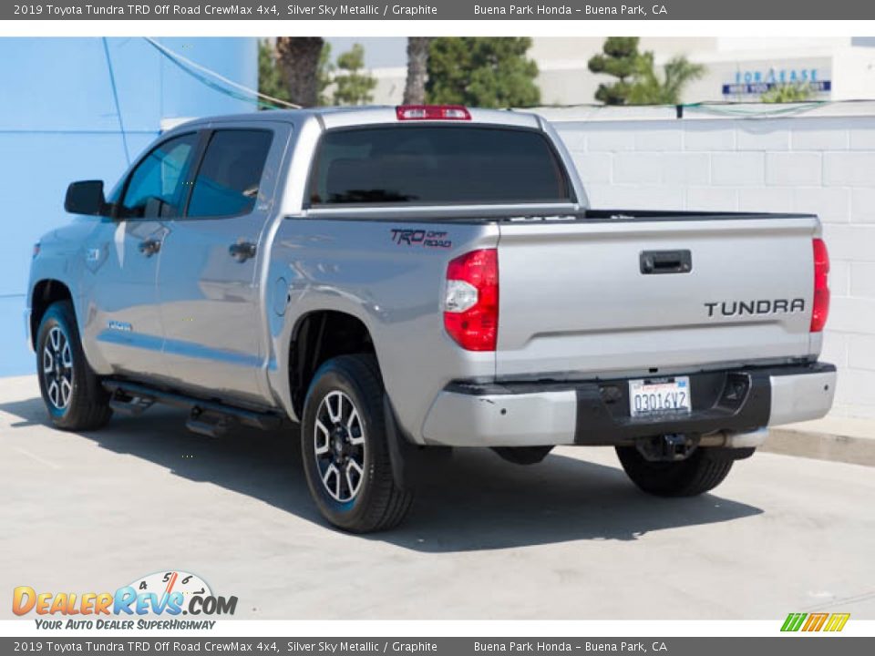 2019 Toyota Tundra TRD Off Road CrewMax 4x4 Silver Sky Metallic / Graphite Photo #2