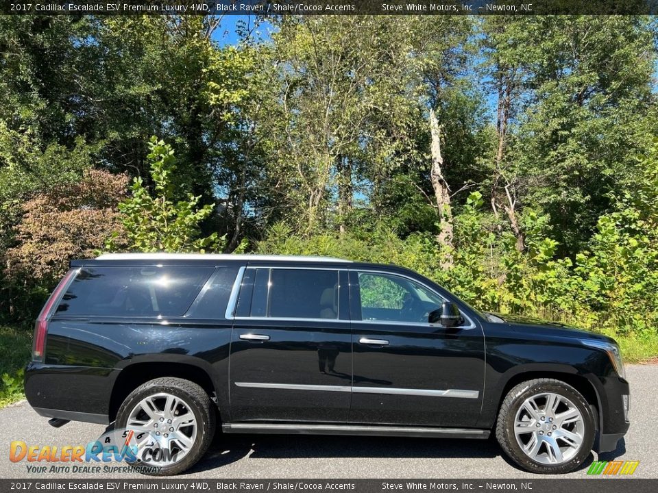 Black Raven 2017 Cadillac Escalade ESV Premium Luxury 4WD Photo #6