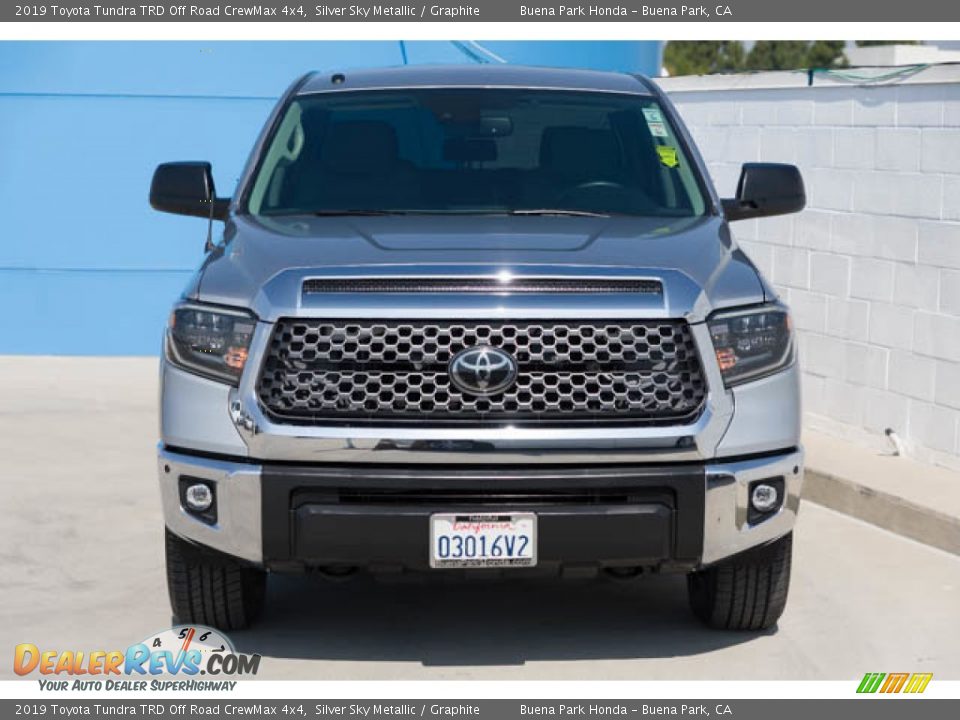 2019 Toyota Tundra TRD Off Road CrewMax 4x4 Silver Sky Metallic / Graphite Photo #7