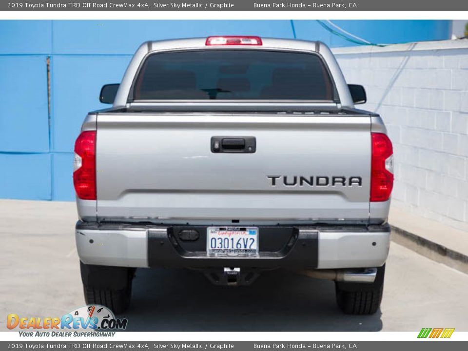 2019 Toyota Tundra TRD Off Road CrewMax 4x4 Silver Sky Metallic / Graphite Photo #9