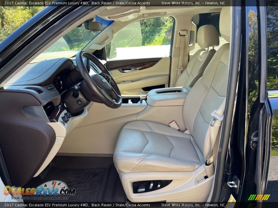 Shale/Cocoa Accents Interior - 2017 Cadillac Escalade ESV Premium Luxury 4WD Photo #15