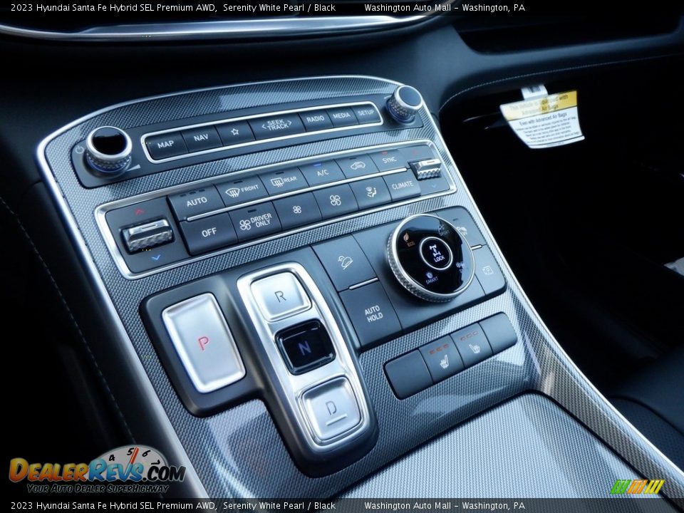 2023 Hyundai Santa Fe Hybrid SEL Premium AWD Serenity White Pearl / Black Photo #14
