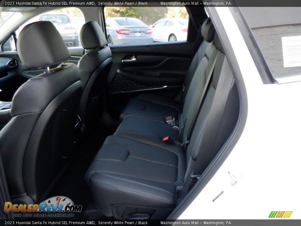 2023 Hyundai Santa Fe Hybrid SEL Premium AWD Serenity White Pearl / Black Photo #25