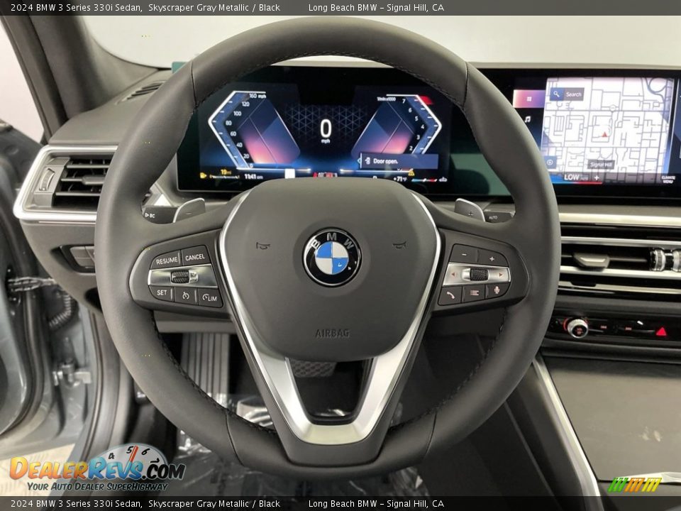 2024 BMW 3 Series 330i Sedan Steering Wheel Photo #14