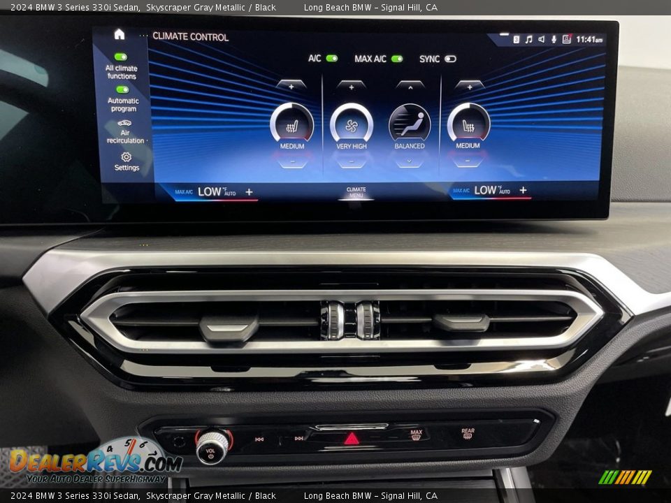 Controls of 2024 BMW 3 Series 330i Sedan Photo #21