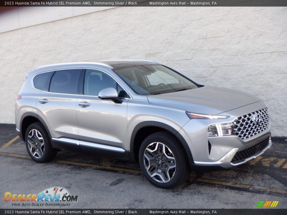 Front 3/4 View of 2023 Hyundai Santa Fe Hybrid SEL Premium AWD Photo #1