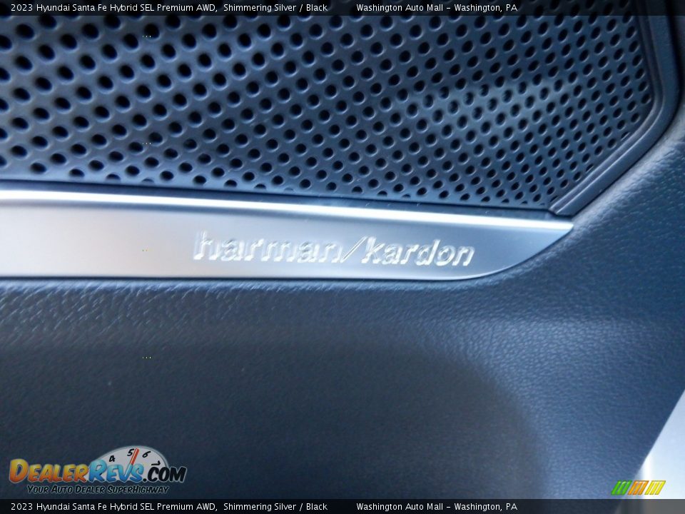 2023 Hyundai Santa Fe Hybrid SEL Premium AWD Shimmering Silver / Black Photo #11