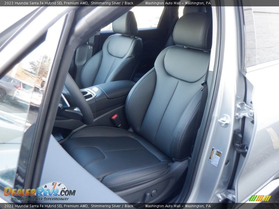 2023 Hyundai Santa Fe Hybrid SEL Premium AWD Shimmering Silver / Black Photo #12