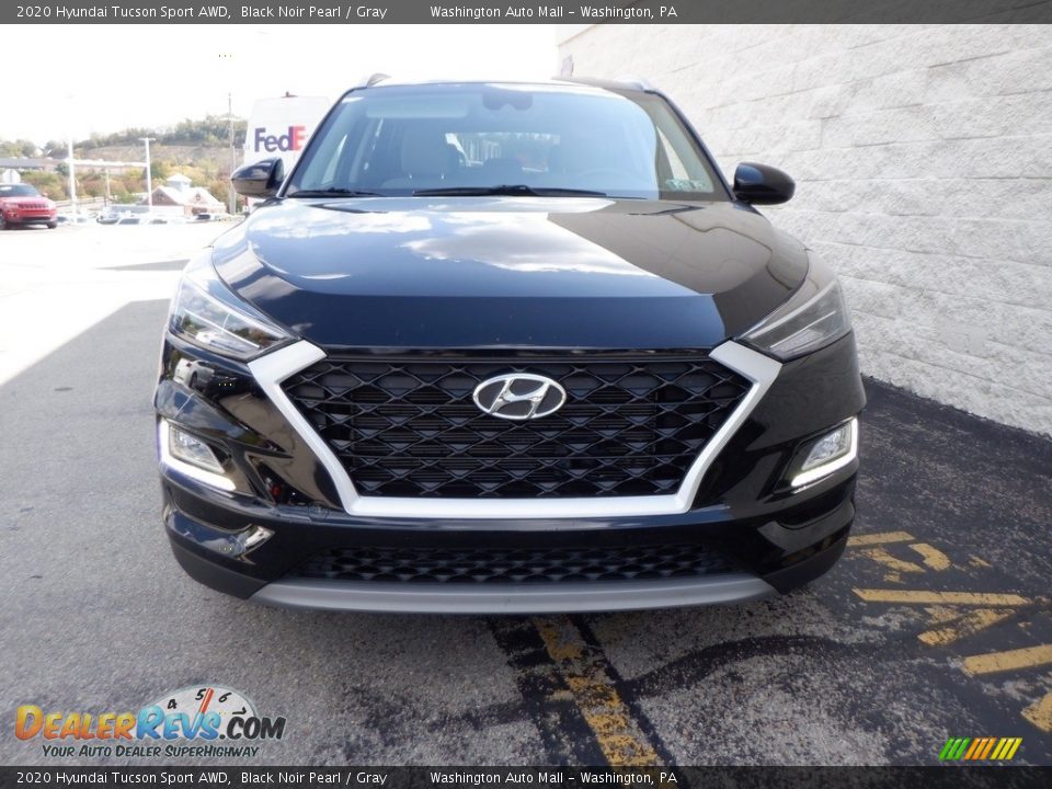 2020 Hyundai Tucson Sport AWD Black Noir Pearl / Gray Photo #2