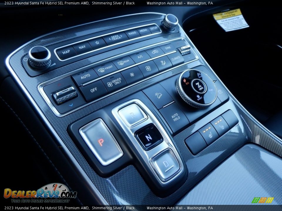 2023 Hyundai Santa Fe Hybrid SEL Premium AWD Shimmering Silver / Black Photo #15