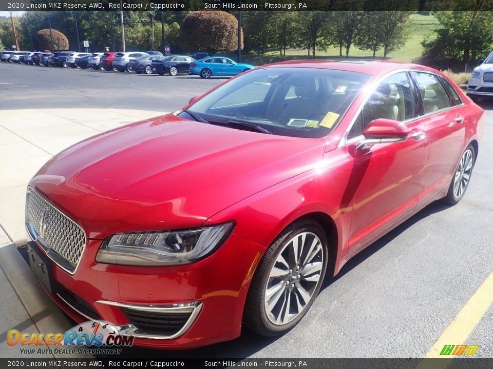 Front 3/4 View of 2020 Lincoln MKZ Reserve AWD Photo #1