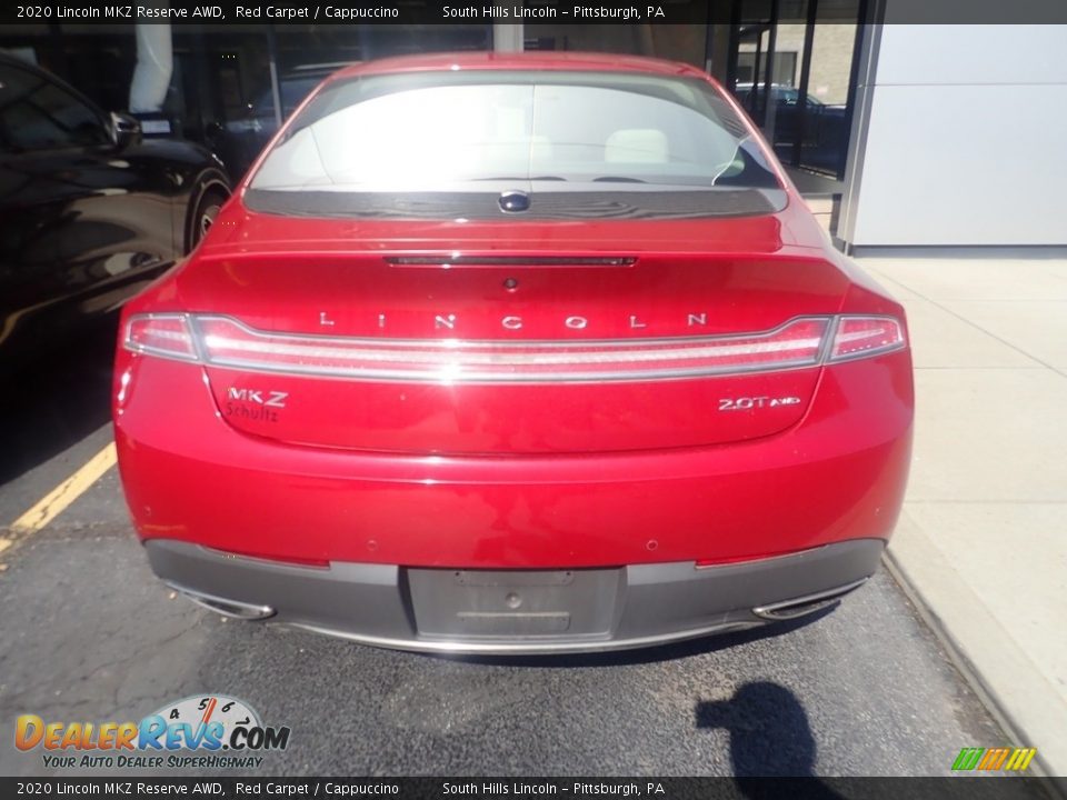 2020 Lincoln MKZ Reserve AWD Red Carpet / Cappuccino Photo #3