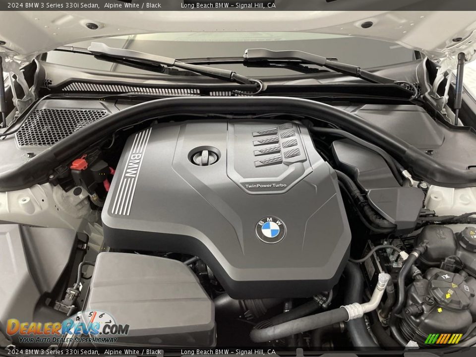 2024 BMW 3 Series 330i Sedan 2.0 Liter DI TwinPower Turbocharged DOHC 16-Valve VVT 4 Cylinder Engine Photo #9