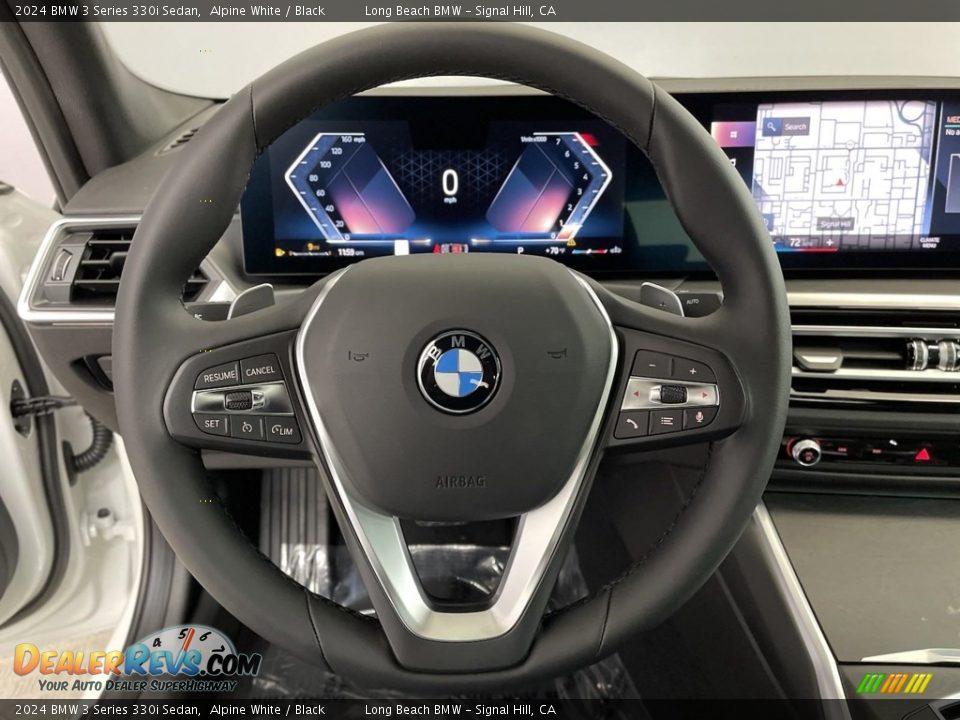 2024 BMW 3 Series 330i Sedan Steering Wheel Photo #14