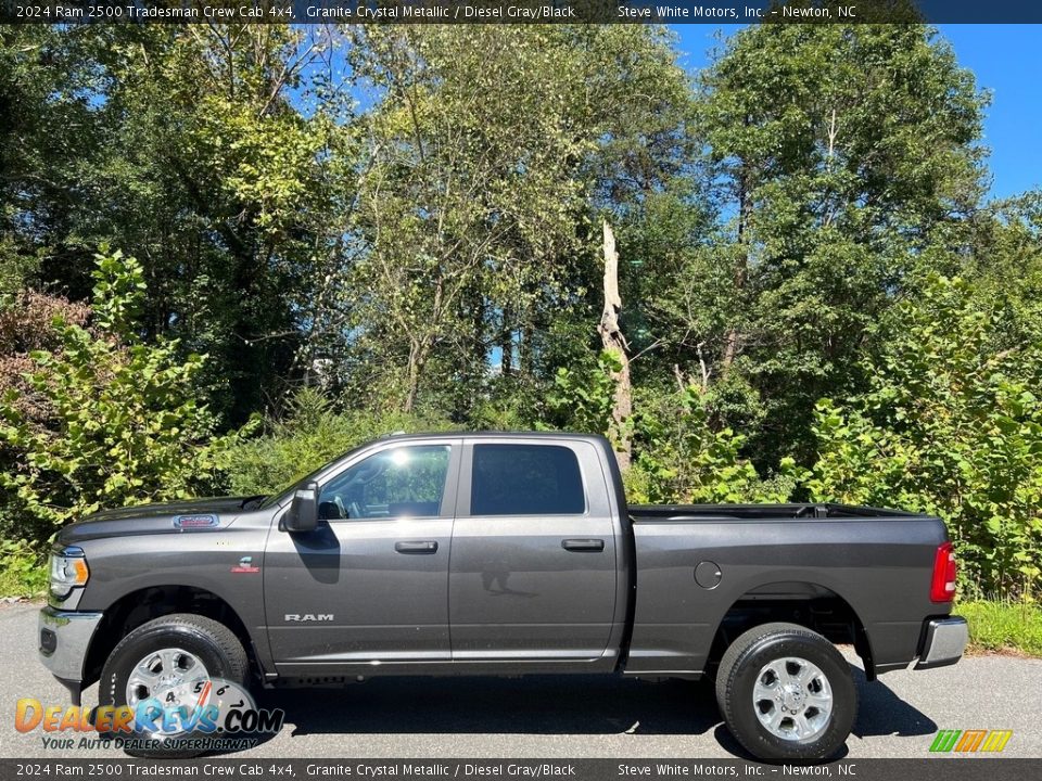 2024 Ram 2500 Tradesman Crew Cab 4x4 Granite Crystal Metallic / Diesel Gray/Black Photo #1