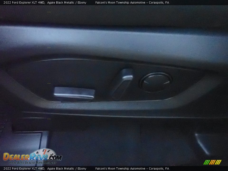 2022 Ford Explorer XLT 4WD Agate Black Metallic / Ebony Photo #23