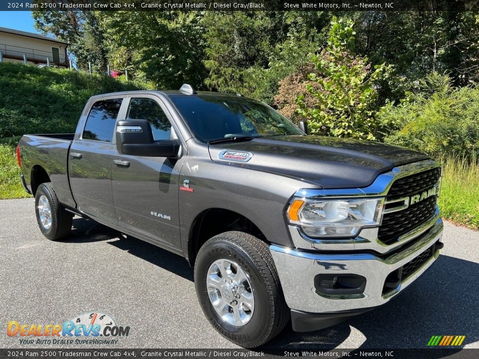 2024 Ram 2500 Tradesman Crew Cab 4x4 Granite Crystal Metallic / Diesel Gray/Black Photo #4